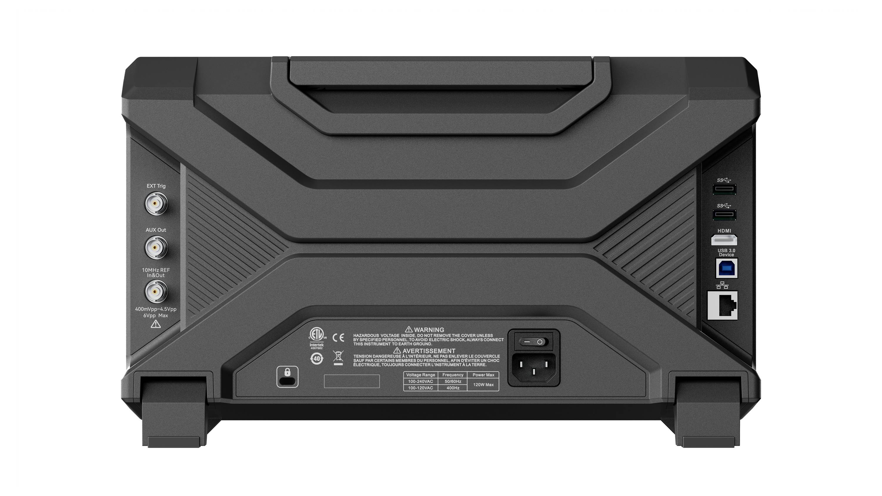 Uni-T MSO5104HD Analoge oscilloscoop, Digitale oscilloscoop 1 GHz 5 GSa/s 500 Mpts 12 Bit Mixed-signal (MSO), Spectruman-4