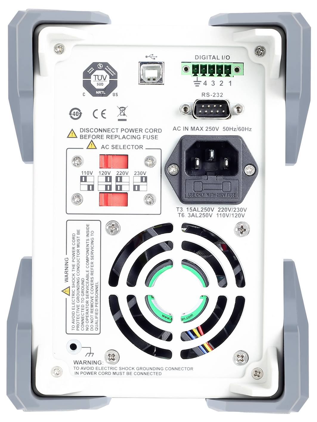 Uni-T UDP1306C Labvoeding, regelbaar 0 - 32 0 - 6 A 160 W USB-device, RS232 Programmeerbaar, Op afstand bedienbaar Aanta-2
