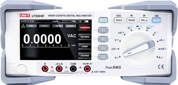 Uni-T UT8804E Bench multimeter  Digitaal  CAT II 600 V Weergave (counts): 59.999