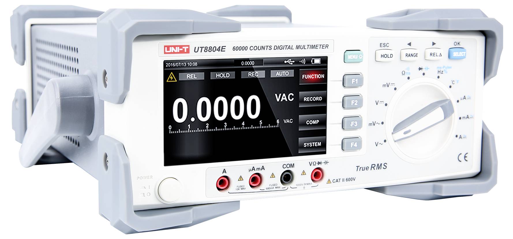 Uni-T UT8804E Bench multimeter Digitaal CAT II 600 V Weergave (counts): 59.999-1