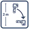 Symboolafbeelding voor Bosch Professional GIS12V-800-16 Infrarood-thermometer Sensortype K Contactloze IR-meting