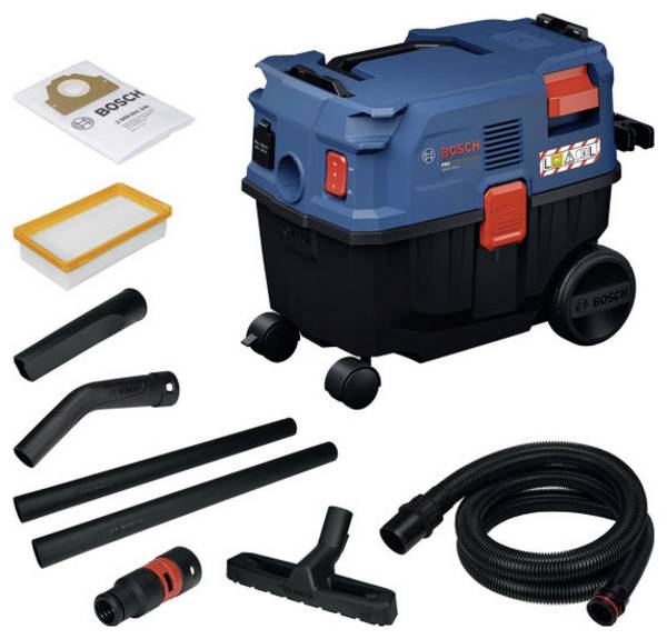 Bosch Professional GAS12-25LS 06019S3100 Nat- en droogzuiger  1200 W