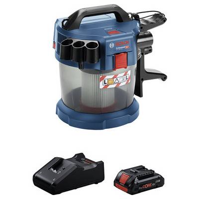 Bosch Professional GAS 18V-10 L + PC 18V 4.0 Ah + GAL Accu-stofzuiger Incl. accu-0