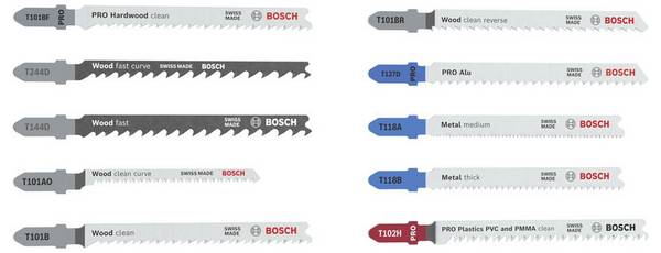 Bosch Accessories 2607012073 Decoupeerzaagblad set Multi Material, 10-delig 1 stuk(s)
