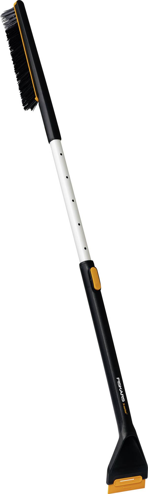 Fiskars X-series™  IJskrabber / sneeuwbezem  (l x b) 113 mm x 93 mm  Zwart/oranje