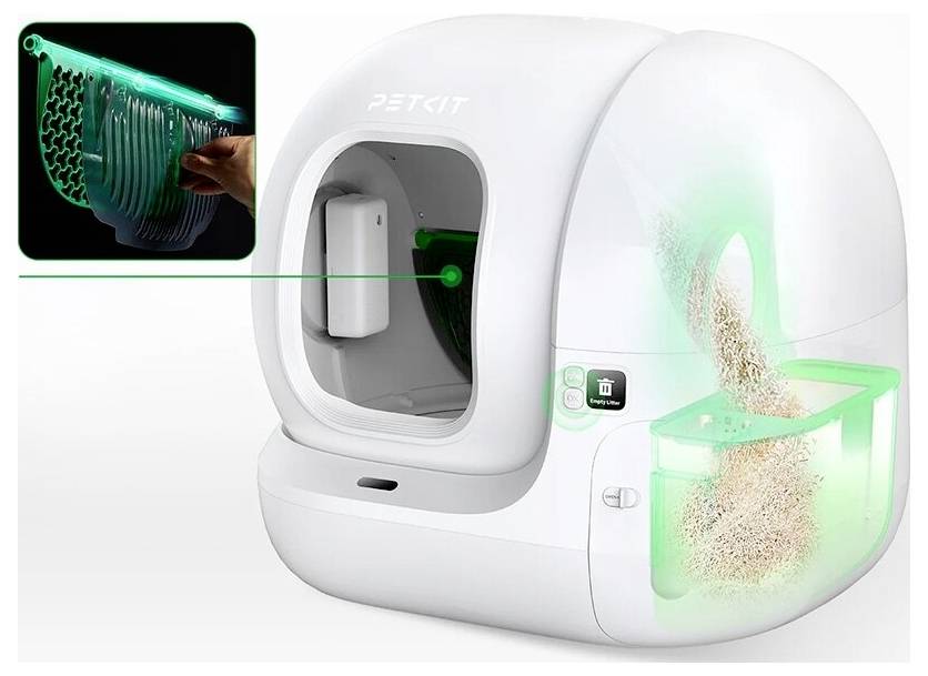 Petkit Katzenstreu Entferner Set Tofu Accessoires voor kattenbak 1 stuk(s)-1