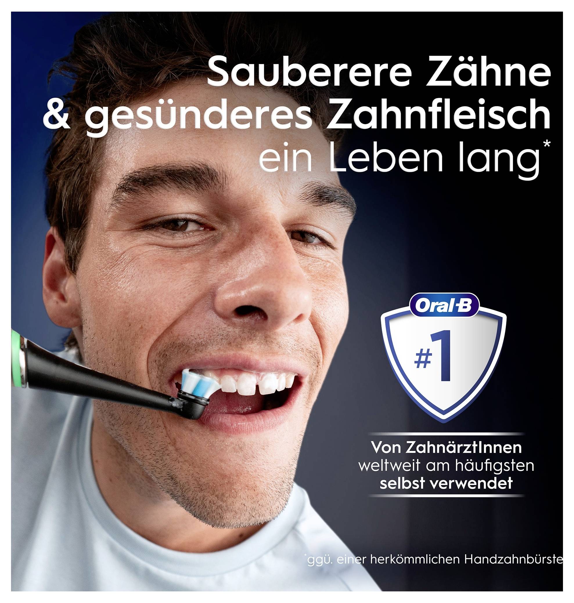 Braun Bra Oral-B iO Series 10 UltimateLunar Gold 17398125 Elektrische tandenborstel Zwart-11