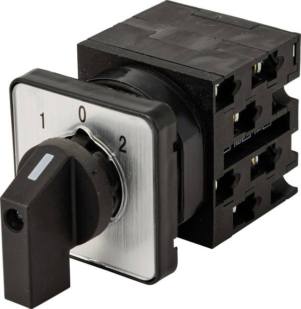 TRU COMPONENTS TC-LW42-20 D303/3 Eindschakelaar 20 A 690 V 2 x 45 ° Zwart, Grijs 1 stuk(s)