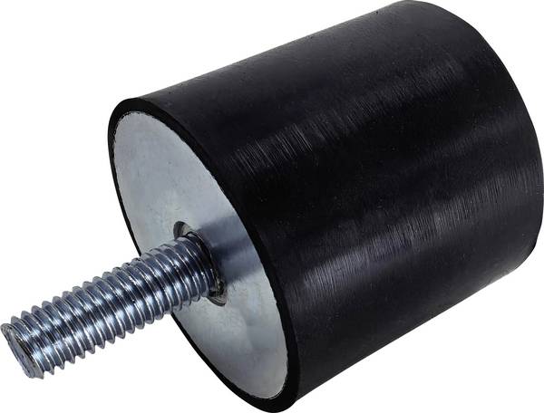 TRU COMPONENTS Rubberen demper TC-NTD40-40-60A