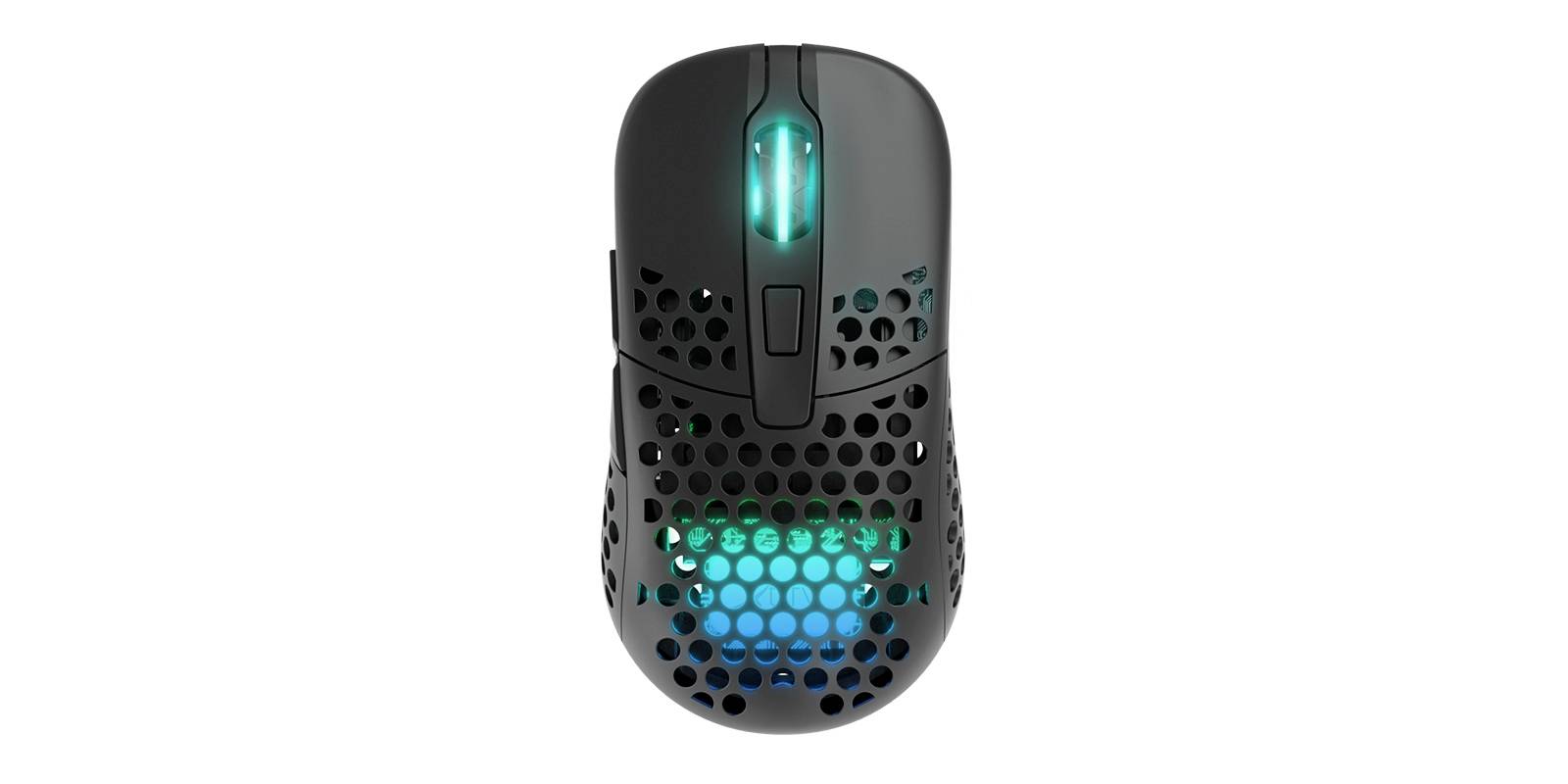 Cherry XTRFY M42 Wireless RGB Muis Radiografisch Optisch Wit 19000 dpi-0