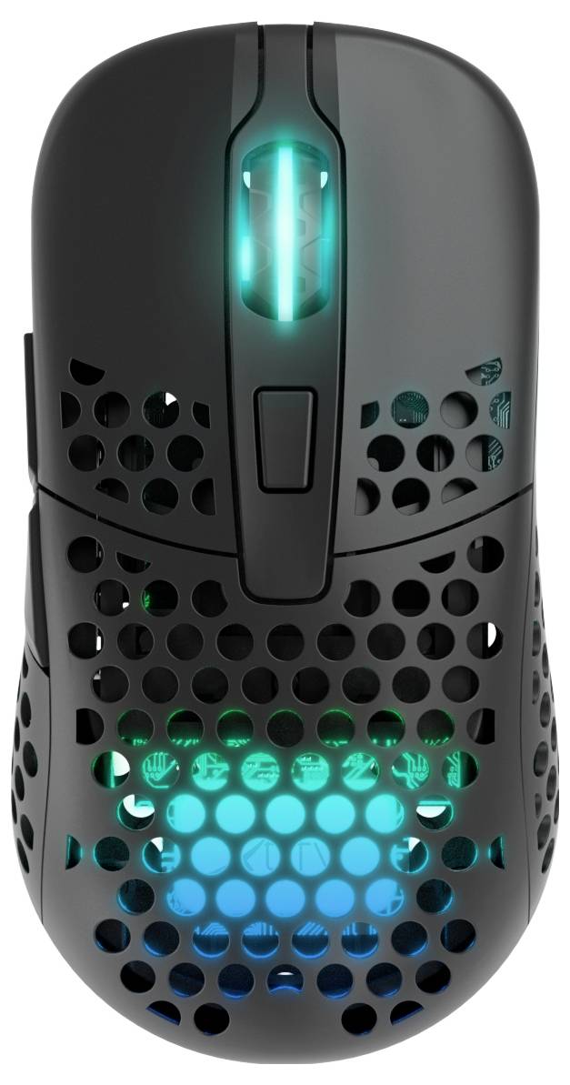 Cherry XTRFY M42 Wireless RGB Muis Radiografisch Optisch Wit 19000 dpi-20