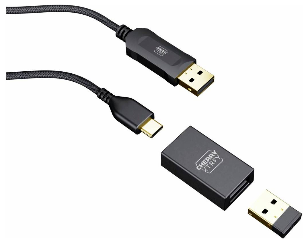 Cherry XTRFY M68 Wireless, Black Muis Radiografisch 5 Toetsen-7