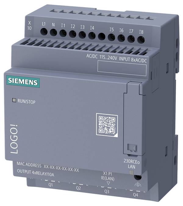 Siemens 6ED1052-2FB08-0BA3 PLC-aansturingsmodule 115 V/AC, 115 V/DC, 230 V/AC, 230 V/DC