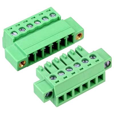 Donau Elektronik H381-06 Connector Flexibel: 0.08-1.5 mm² Massief: - Aantal polen: 6 1 stuk(s)-0