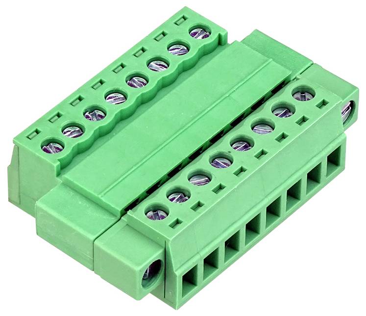 Donau Elektronik H381-08 Connector Flexibel: 0.08-1.5 mm² Massief: - Aantal polen: 8 1 stuk(s)-1
