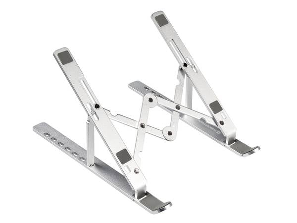 Conceptronic THANA04S ERGO Foldable Aluminum Laptop C Cooling-pad voor laptop Kantelbaar