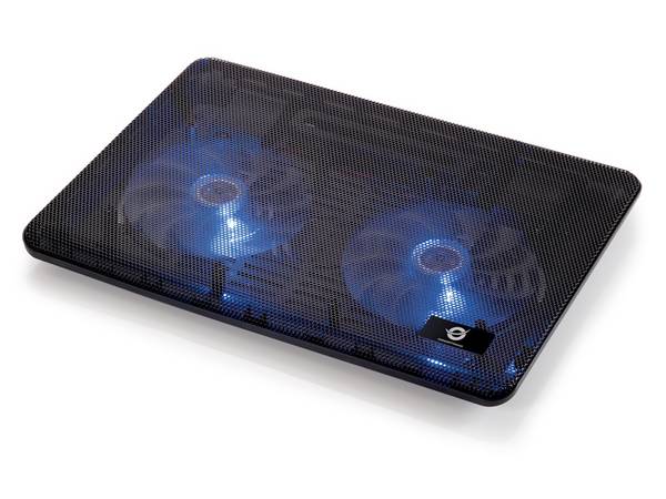 Conceptronic CNBCOOLPAD2F 2-Fan Laptop Cooling Pad Cooling-pad voor laptop