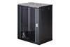 Digitus DN-37113 19inch-patchkast 16 HE Zwart, Zwart (RAL 9005)