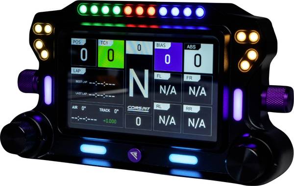 Conspit CSD Simhub Dashboard Display met touchfunctie   Zwart
