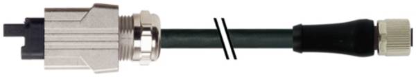 Murrelektronik 7000-P4474-P070030 Sensor/actuator aansluitkabel Aantal polen (sensoren): 4 1 stuk(s)
