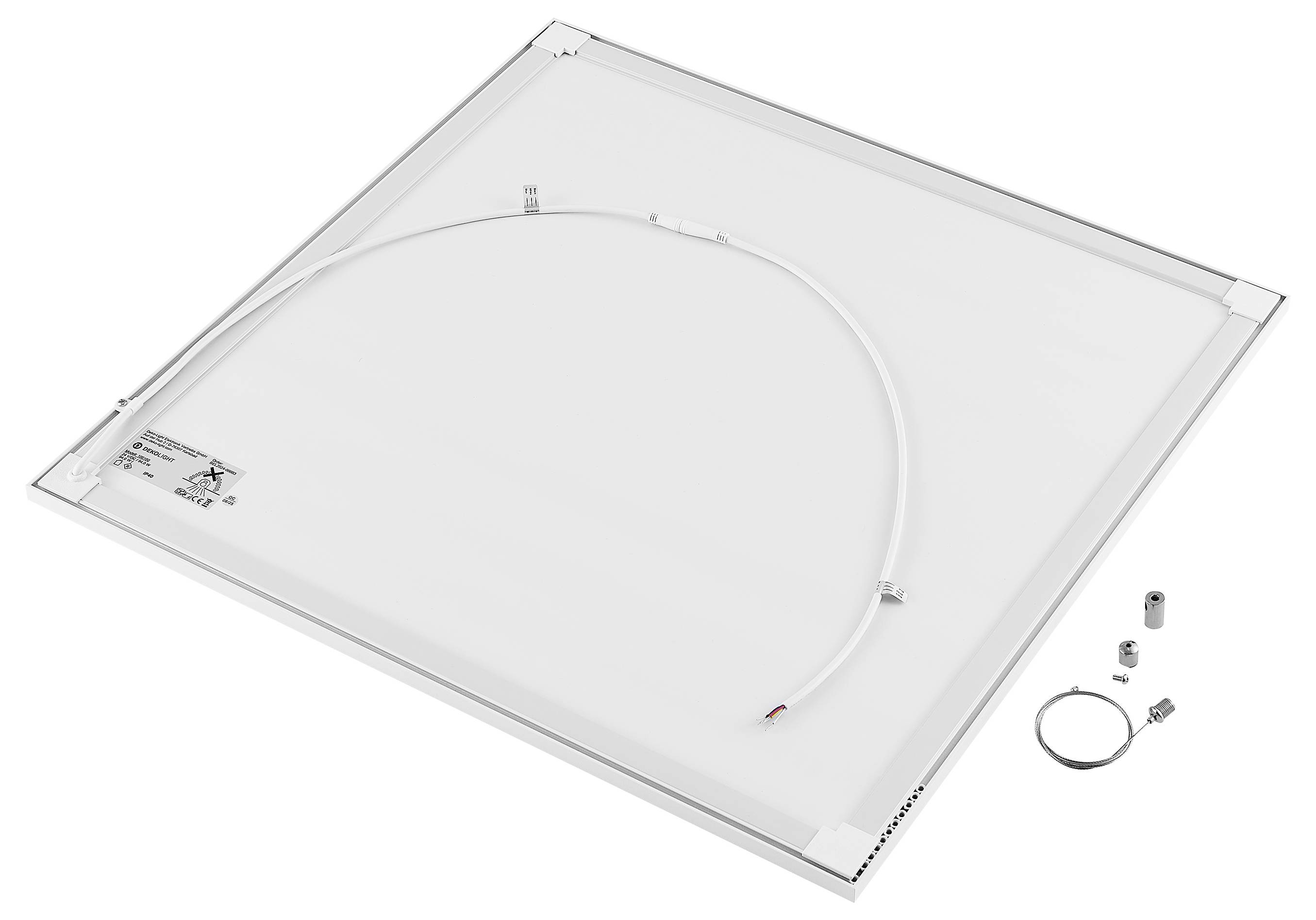 Deko Light Standard 100160 LED-paneel Energielabel: F (A - G) 88 W RGB, Warmwit, Koudwit Verkeerswit (RAL 9016)-7
