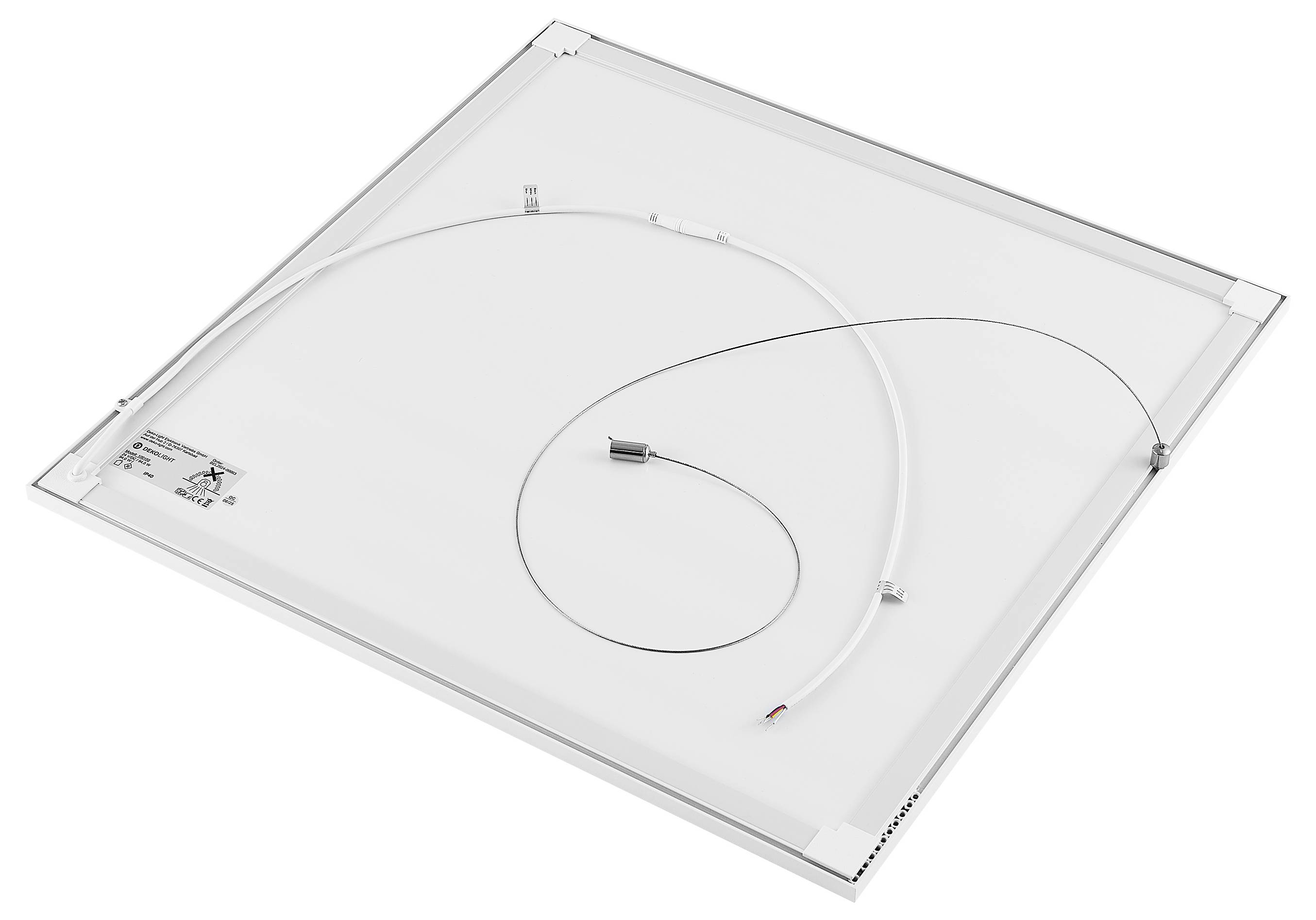 Deko Light Standard 100160 LED-paneel Energielabel: F (A - G) 88 W RGB, Warmwit, Koudwit Verkeerswit (RAL 9016)-8