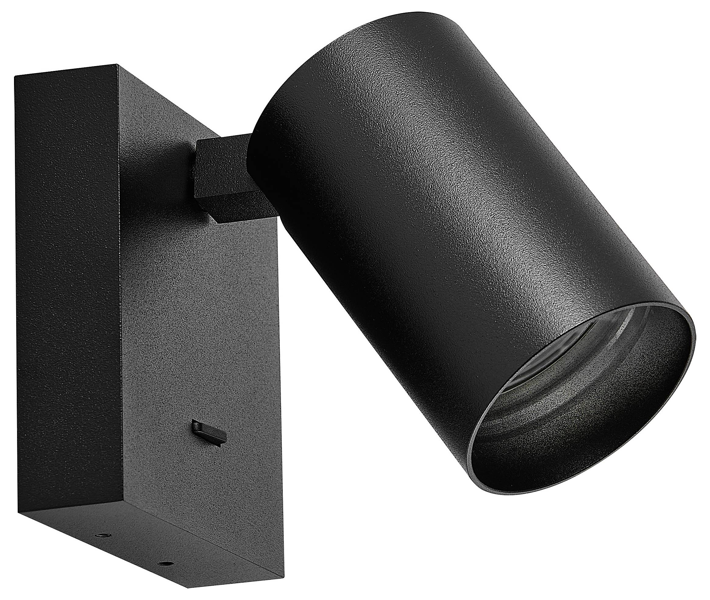 Deko Light Can Tilt Square Base 341346 Wandlamp GU10 7.5 W Zwart (RAL 9005) – Foto 2 van 2