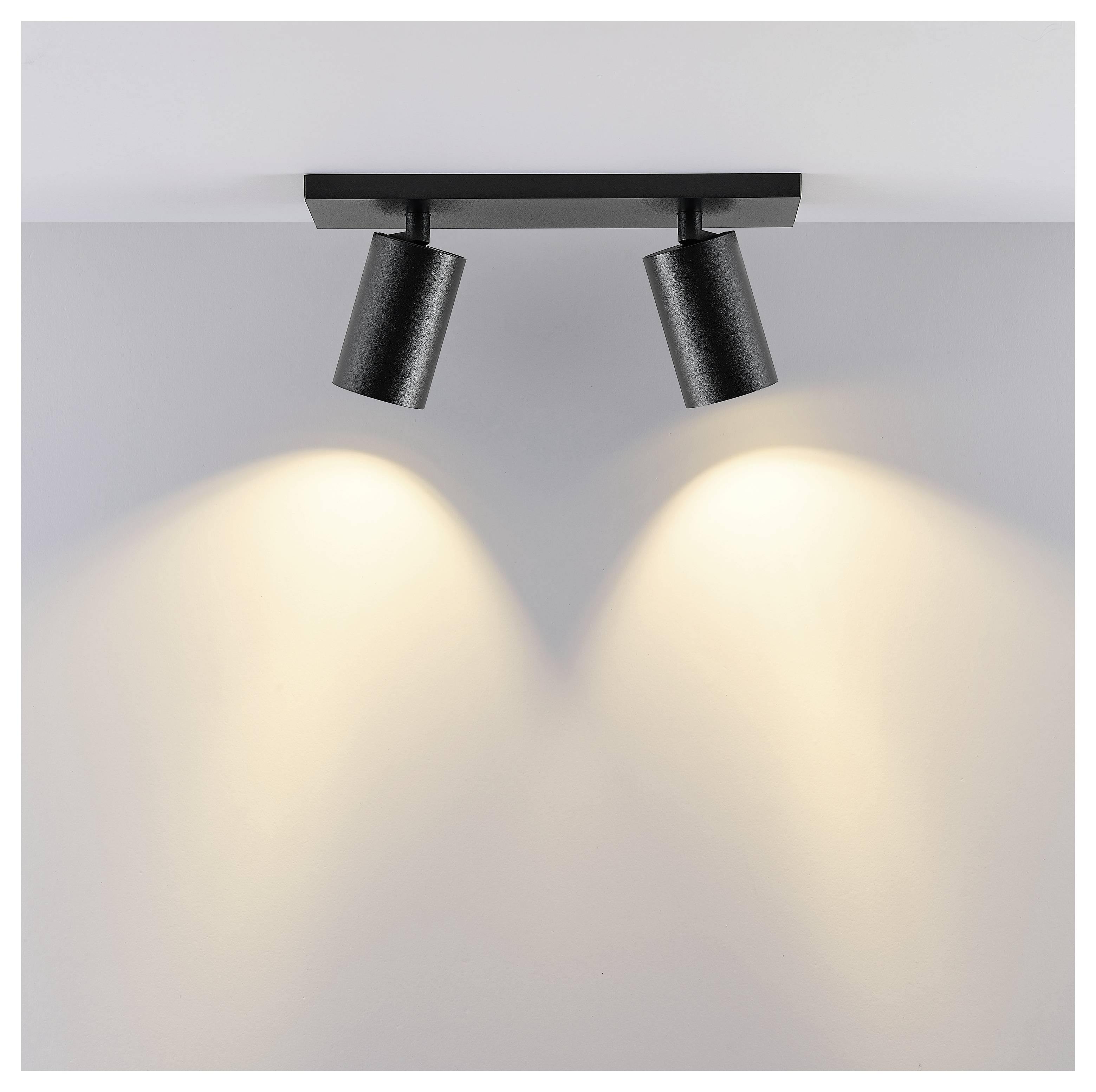 Deko Light 348267 Can Tilt Square Base Opbouwlamp GU10 7.5 W Zwart (RAL 9005) – Foto 2 van 2
