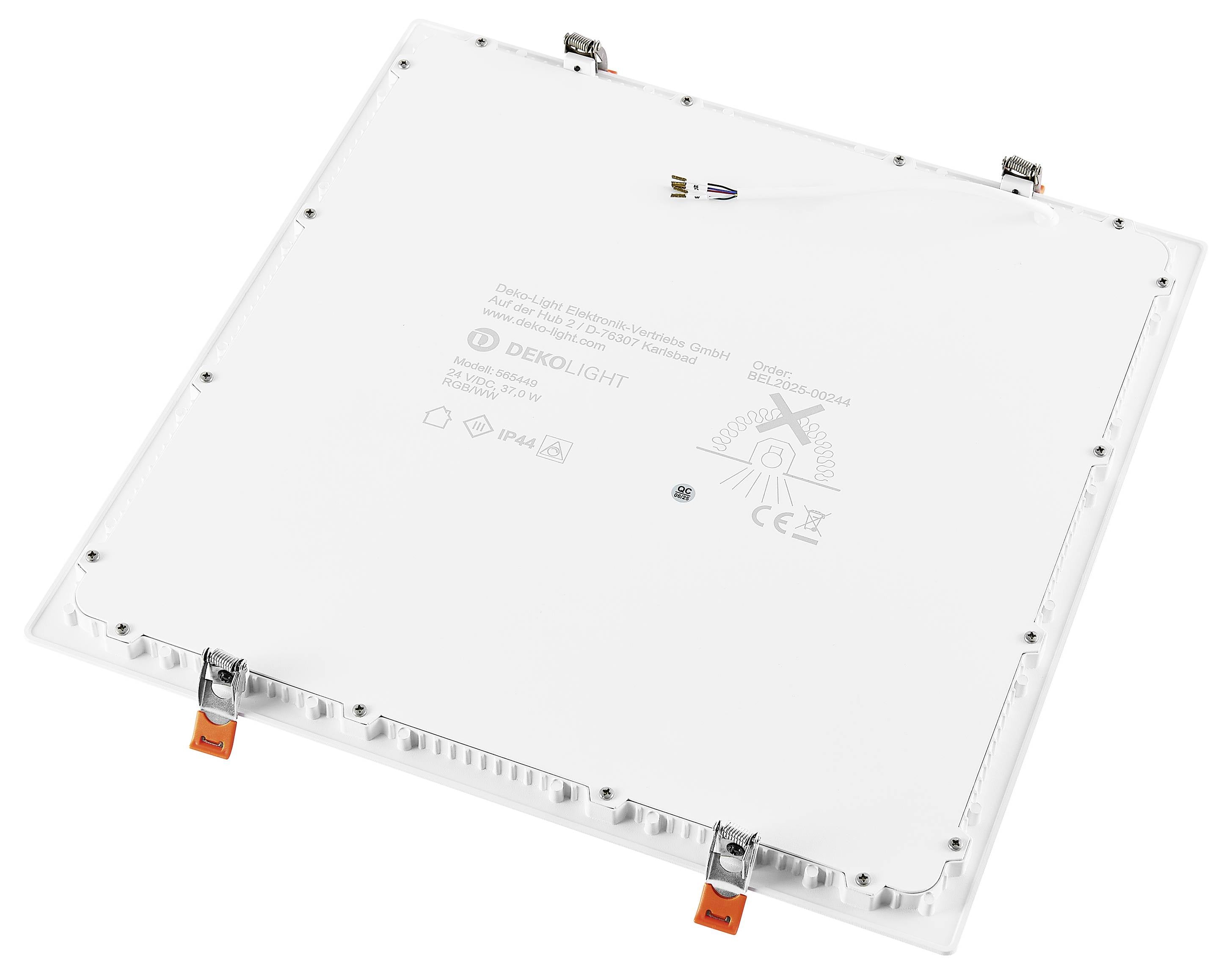 Deko Light 565449 Downlight - Anik Square 380 Inbouwlamp LED 37 W Verkeerswit (RAL 9016)-12