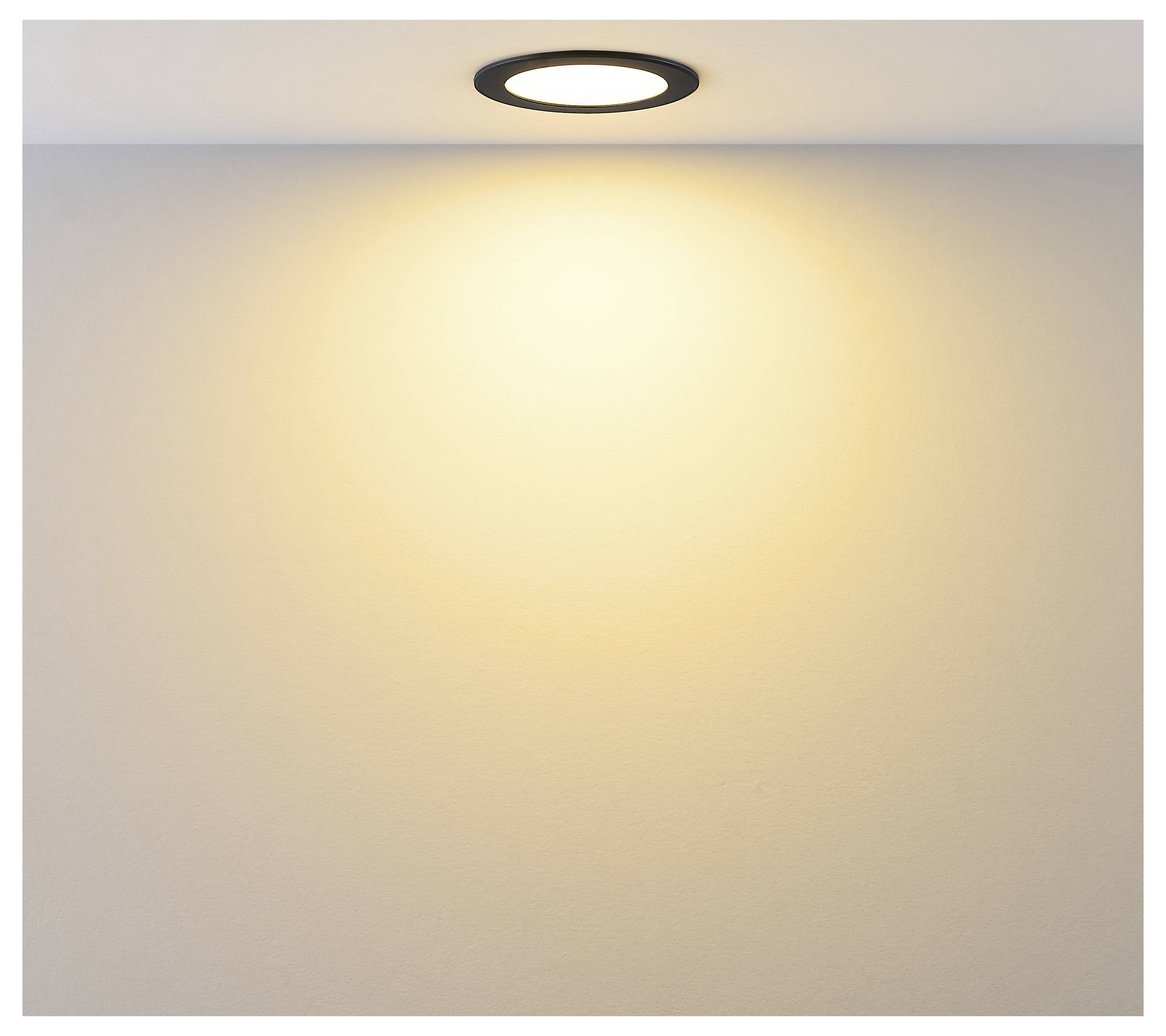 Deko Light 565746 Downlight - Acrux Pro 68 Inbouwlamp LED 7 W Diepzwart (RAL 9005)-1