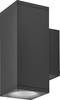 Deko Light ShoreLine Pro Square Up+Down 731200 Wandopbouwarmatuur 21 W LED Grafietgrijs (RAL 7024)