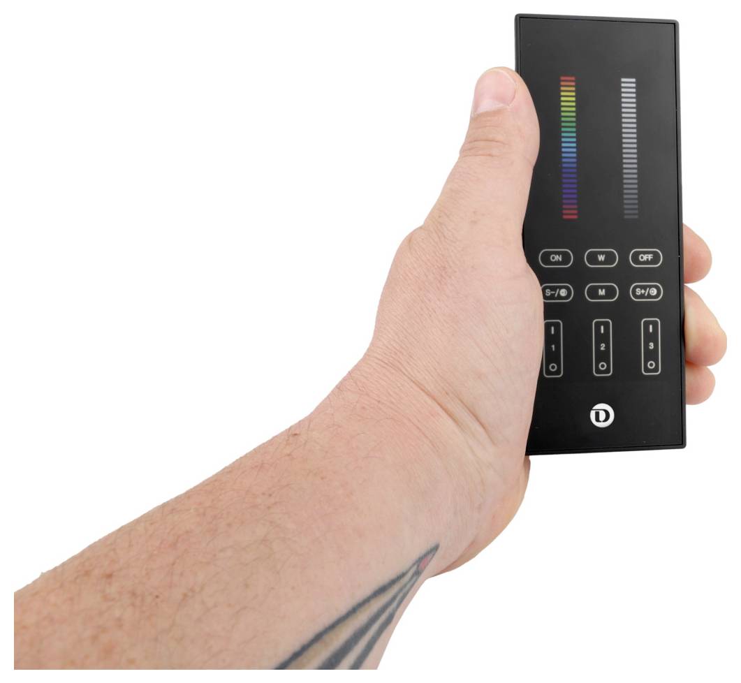 Deko Light RF-smart 843525 Afstandsbediening Dimbaar Zwart – Foto 2 van 2