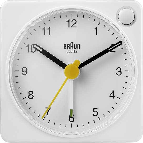 Braun 67101 Wekker Kwarts Wit