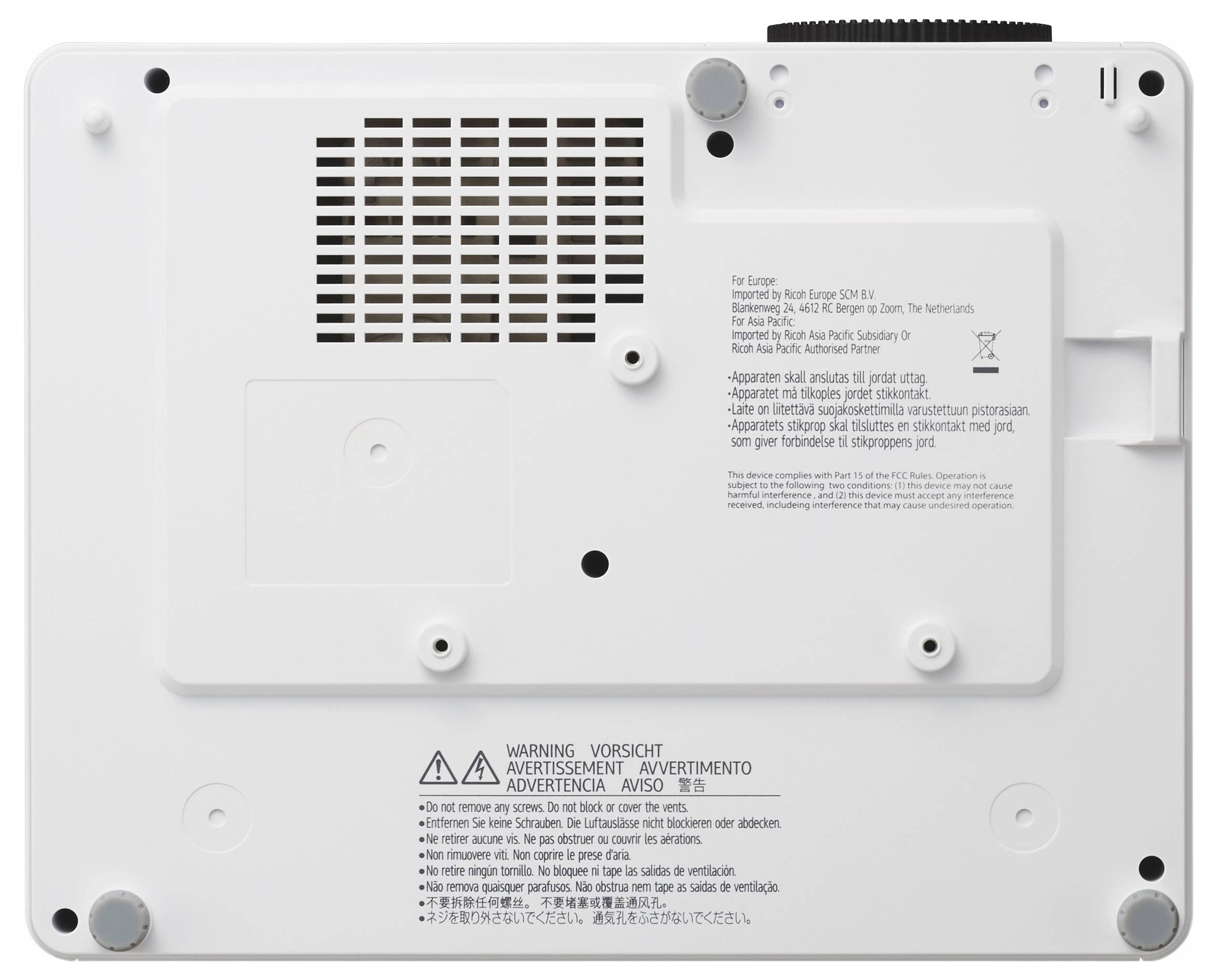 Ricoh PJ WUL5860 Beamer DLP 1920 x 1200 WUXGA Geïntegreerde luidspreker-7