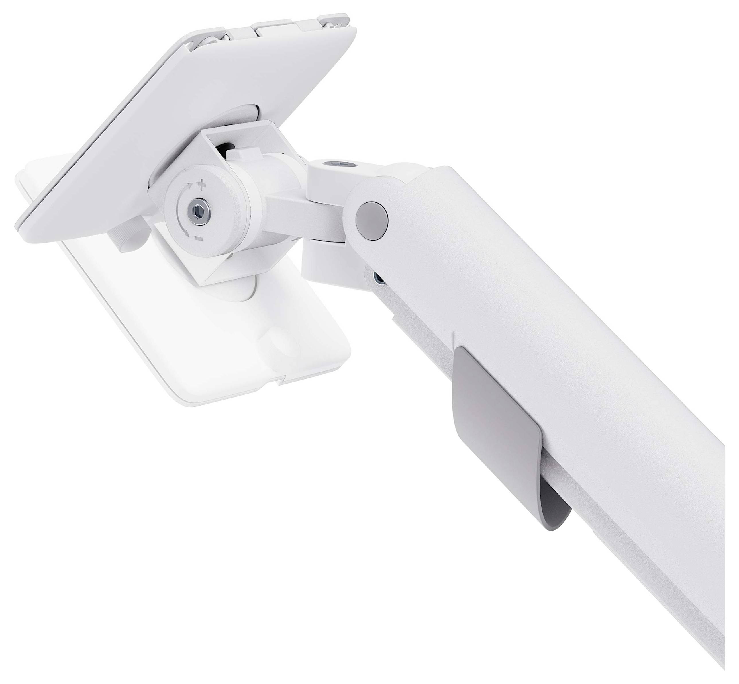 SpeaKa Professional SP-MM-1080 Monitorbeugel Aantal monteerbare displays: 1 43,2 cm (17") - 124,5 cm (49") Wit Zwenkbaar-4