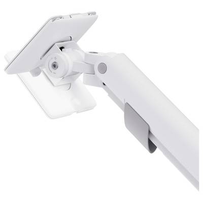 SpeaKa Professional SP-MM-1080 Monitorbeugel Aantal monteerbare displays: 1 43,2 cm (17") - 124,5 cm (49") Wit Zwenkbaar-4