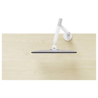SpeaKa Professional SP-MM-1080 Monitorbeugel Aantal monteerbare displays: 1 43,2 cm (17") - 124,5 cm (49") Wit Zwenkbaar-7