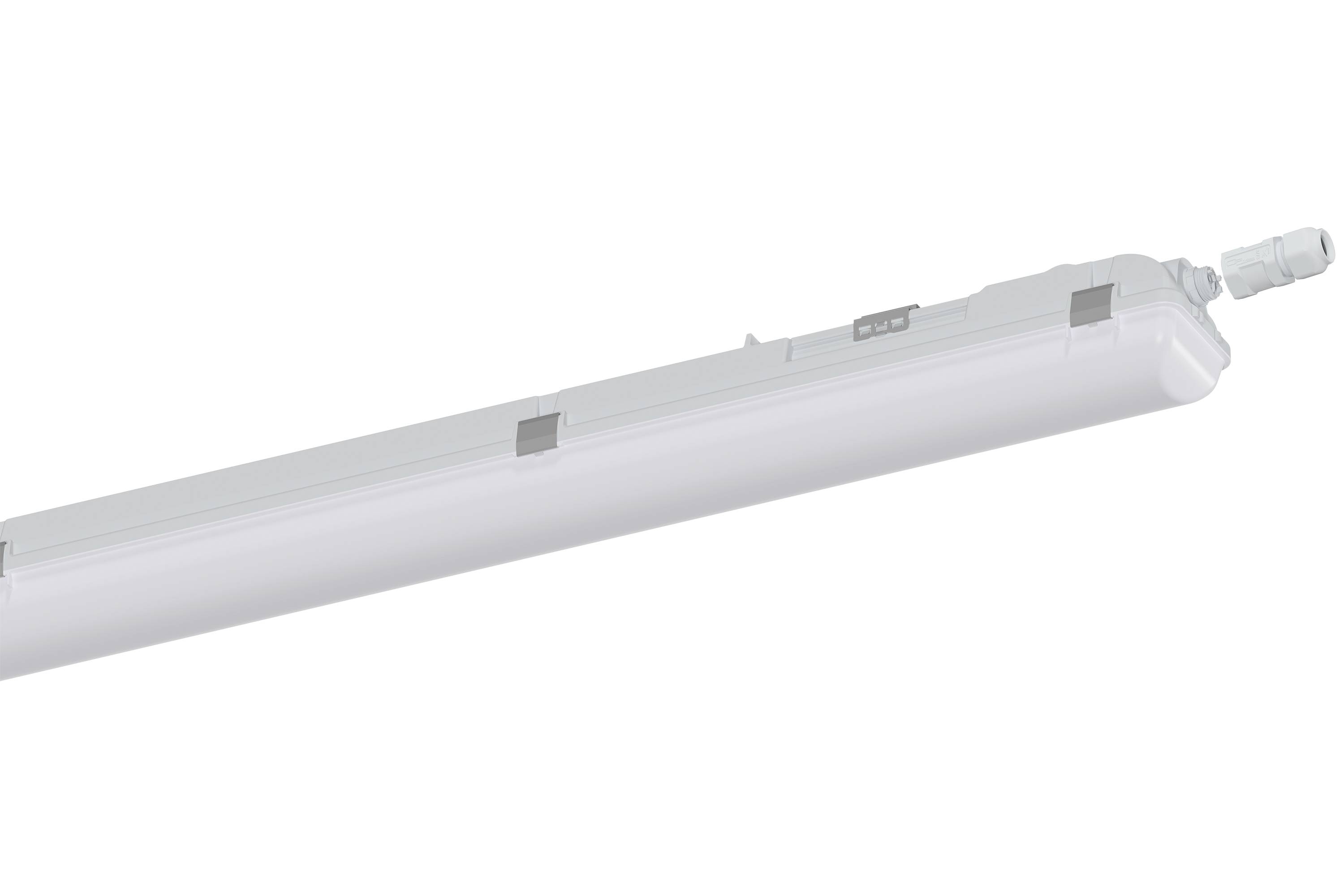 Schuch 167 15LG2 VARIO FC LED-kuiplamp voor vochtige ruimte LED 43 W Wit Grijs