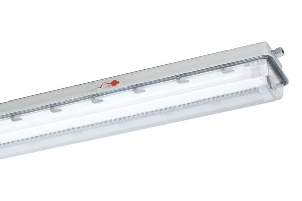 Schuch 144 12L42 AUS LED-kuiplamp voor vochtige ruimte  LED  29 W Wit Grijs