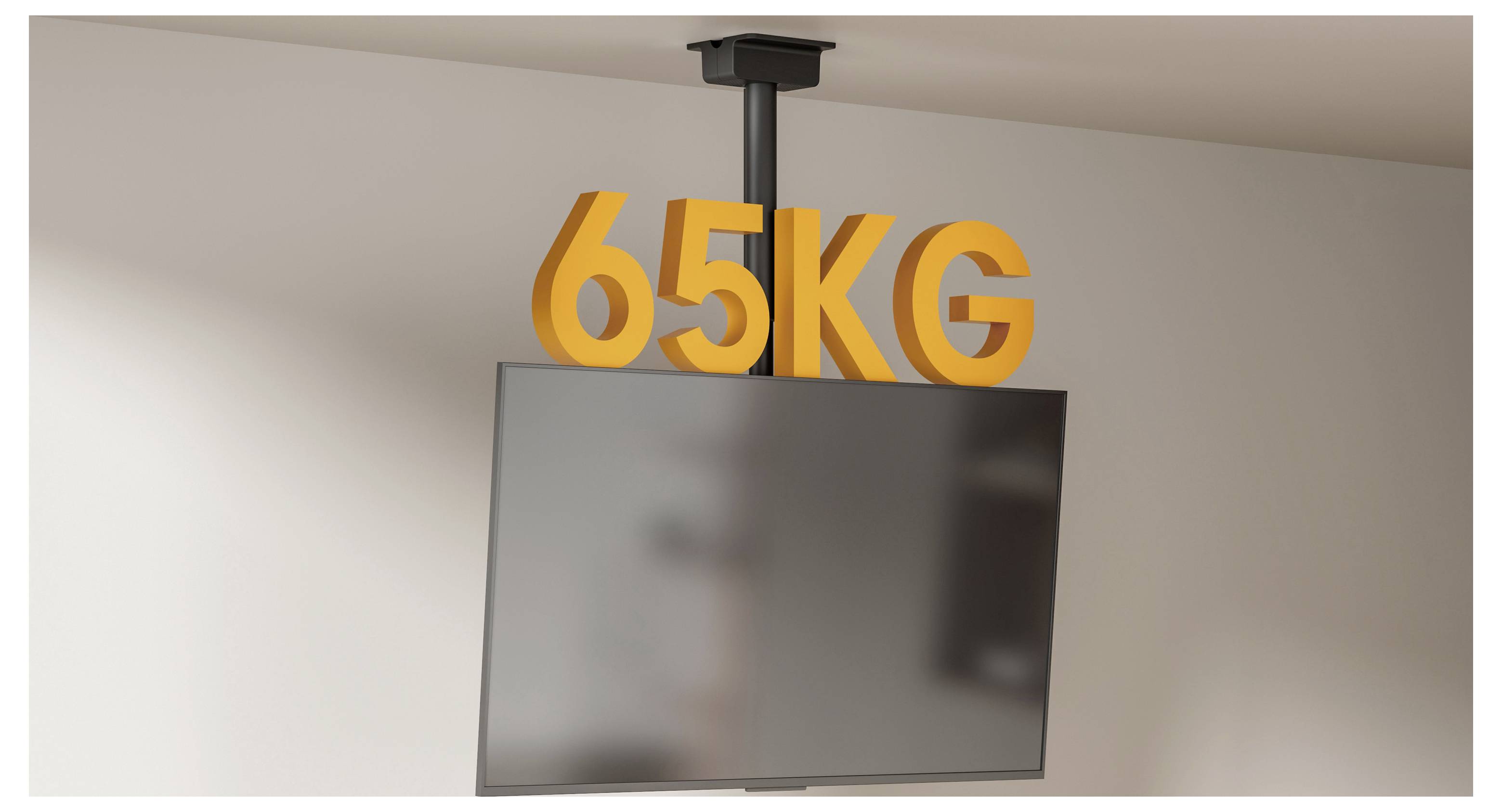 SpeaKa Professional SP-TVCM-590 TV-plafondbeugel 127,0 cm (50") - 254,0 cm (100") Zwenkbaar, Kantelbaar, Gemotoriseerd, -6