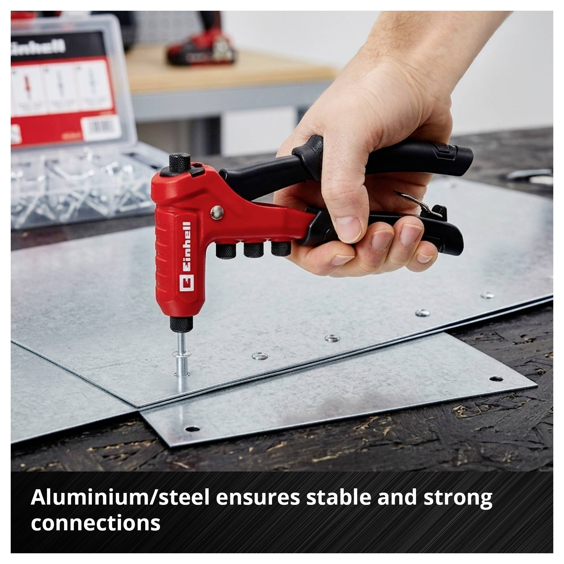 Einhell 461027 Popnagel Aluminium, Staal Aluminium, Staal Aluminium, Staal 1 set(s)-6