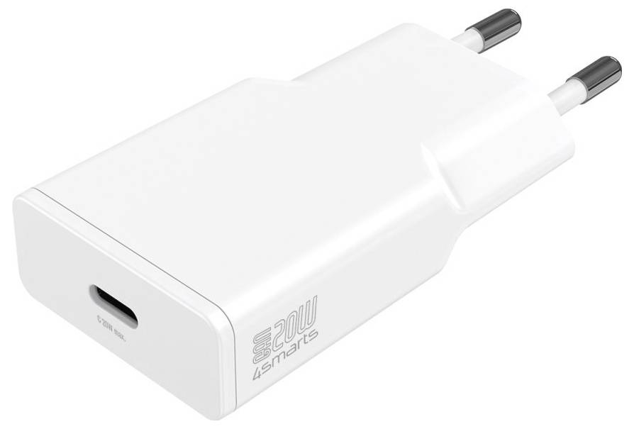 4Smarts USB-oplader 20 W USB-C USB PD Wit Binnen, Thuis GaN, USB Power Delivery (USB-PD)-7