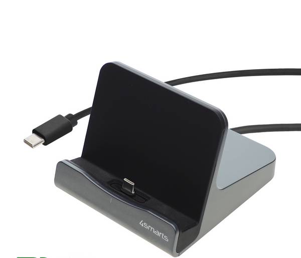 4Smarts Bureaulader 60 W USB-C Quick Charge 3.0, USB PD Grijs Binnen USB Power Delivery (USB-PD)