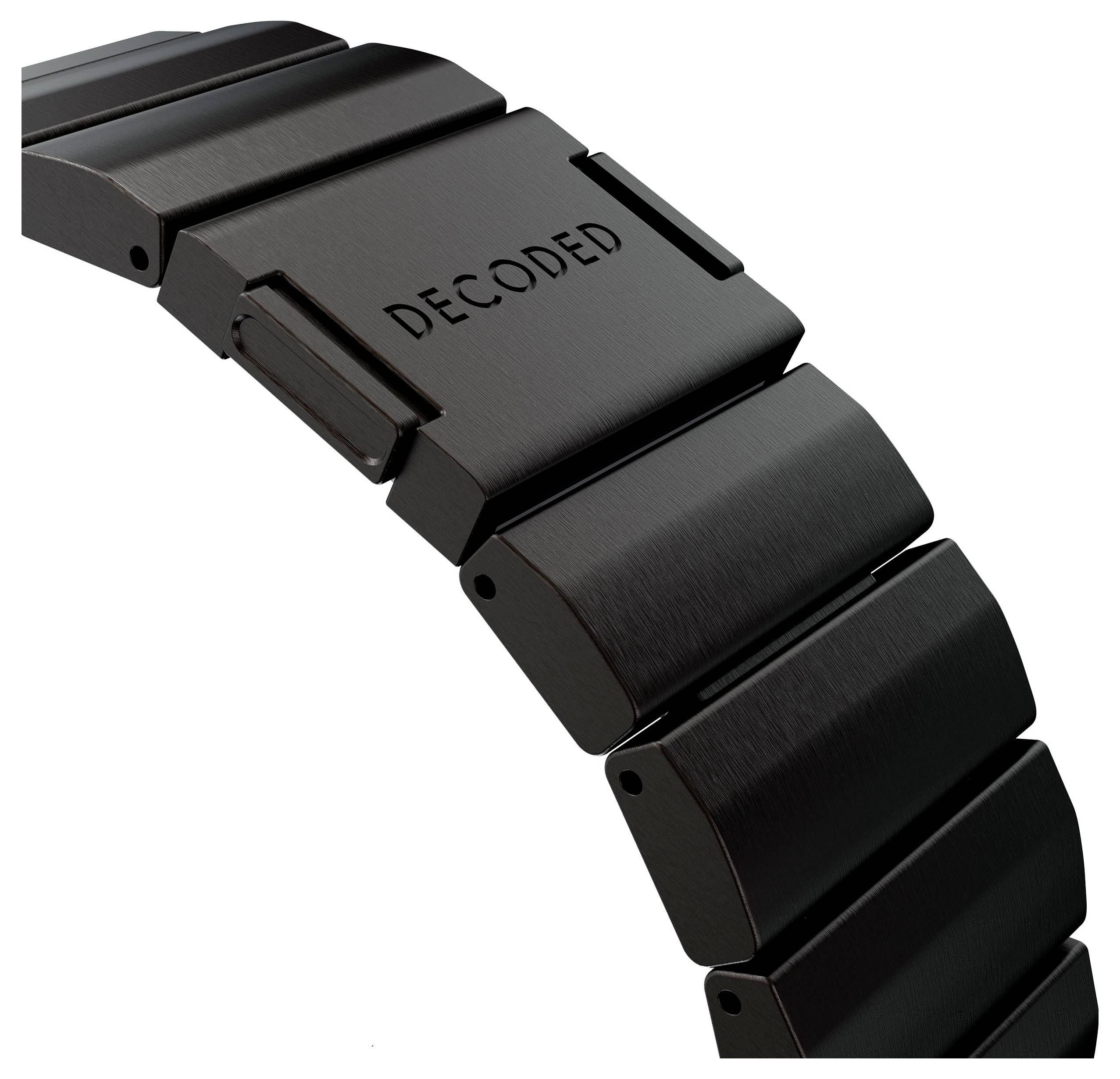 Decoded Decoded Titanium Strap for Apple Watch U Polsband Zwart-4