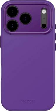 Decoded Decoded AntiMicrobial Silicone Backcover Backcover Apple iPhone 17 Pro Future Dusk