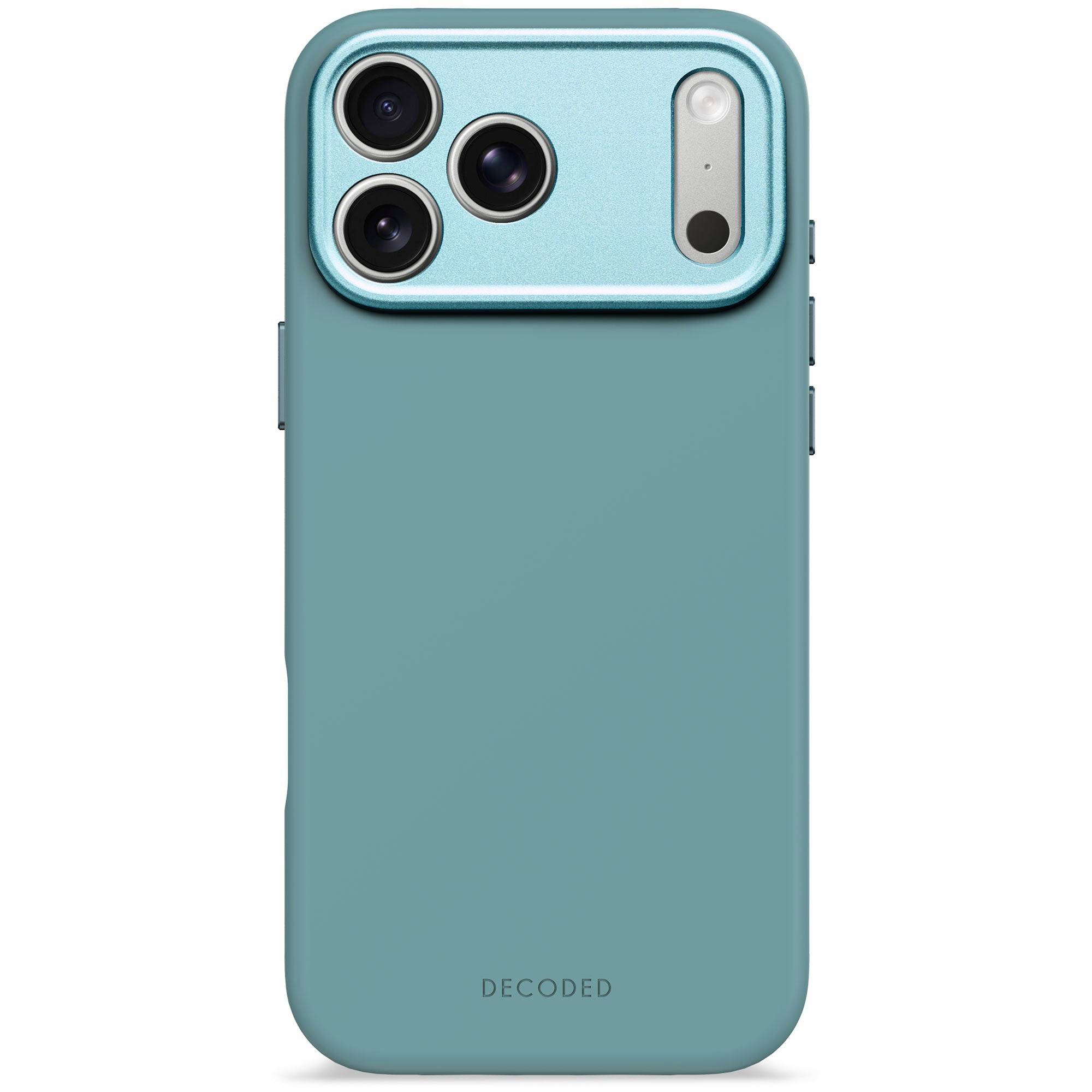 Decoded AntiMicrobial Silicone Backcover iPhone 17 Pro Max Blauw-0