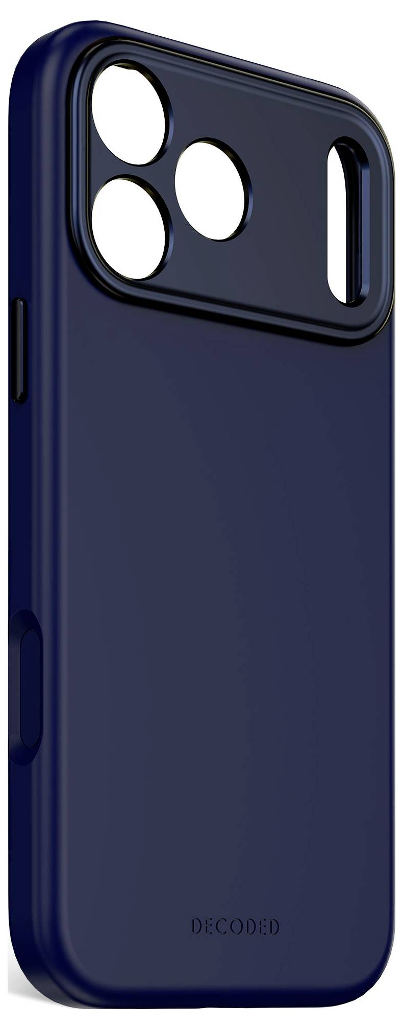 Decoded AntiMicrobial Silicone Backcover iPhone 17 Pro Max Navy-1
