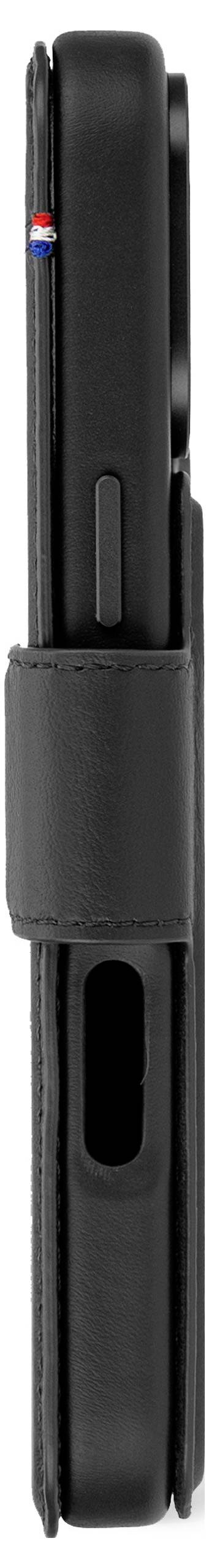 Decoded Decoded Leather Detachable Wallet iPhone Backcover iPhone 16 Zwart-3