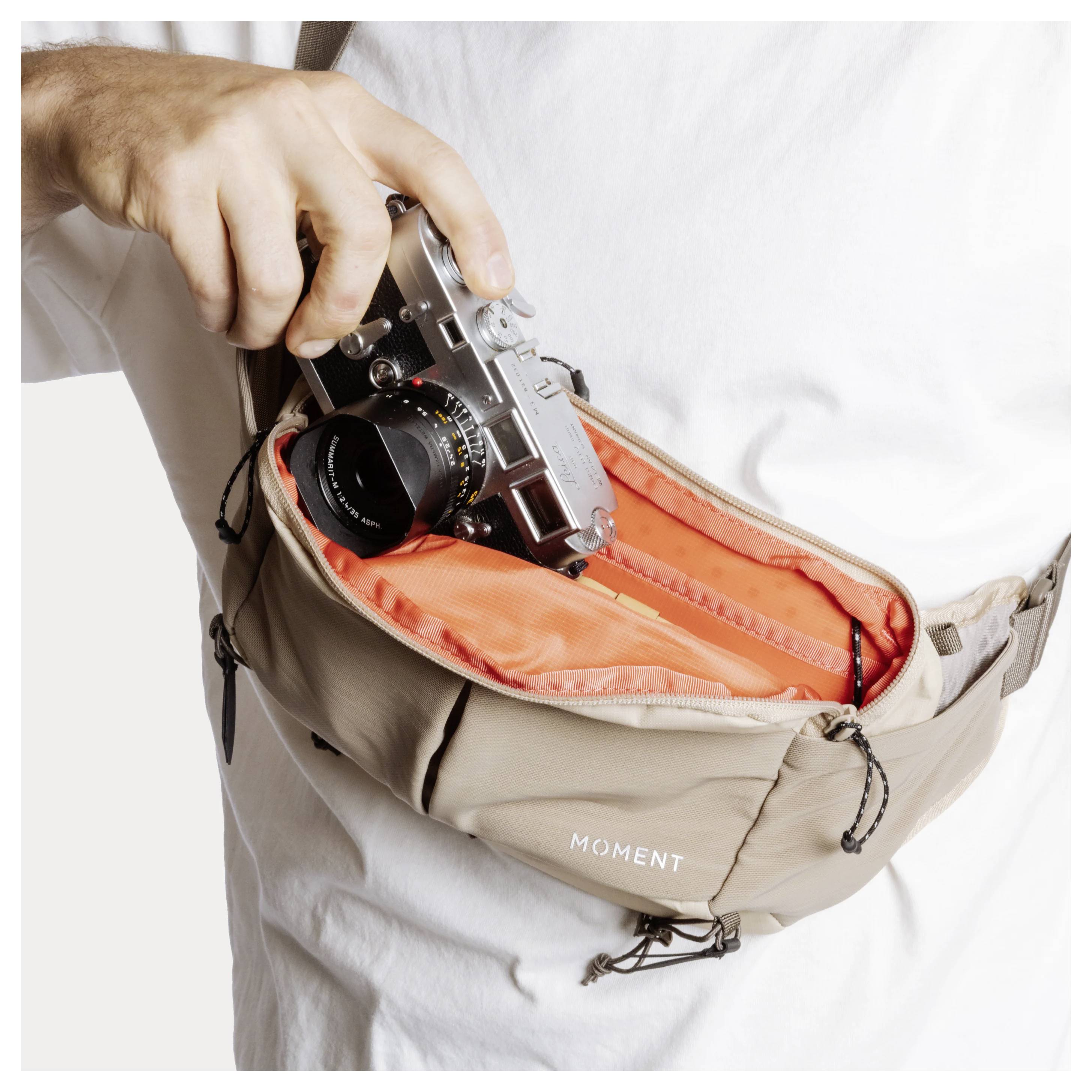 Moment Moment Fast & Light Slate Sling 4L deser Cameratas Waterdicht-8