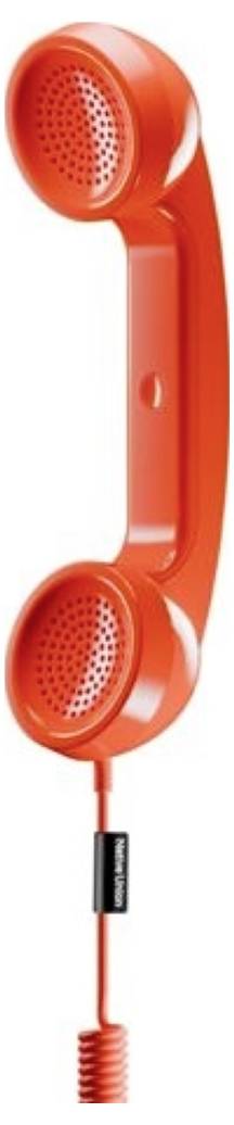 Native Union POP Phone On Ear koptelefoon Kabel Rood Mobiele telefoon-1